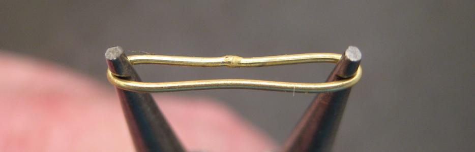 A perfectly stretched link.