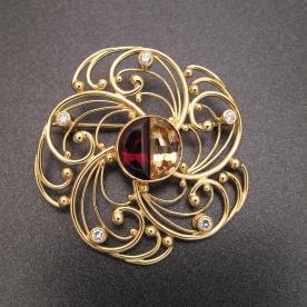 Gold pendant commemorating my parents fiftieth anniversary
