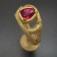 custom designed ring with ruby