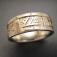 white gold custom-made wedding ring