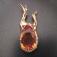 A detail of the front of the imperial topaz.